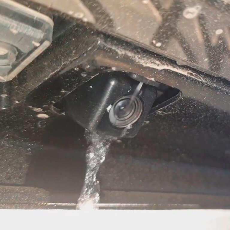 схема подключения омывателя камеры заднего вида Lexus GX